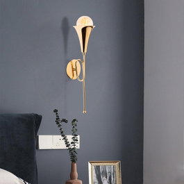 Opviq Lámpara de Pared Sarmal - 3051 Dorado